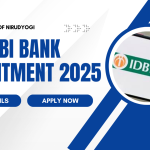 IDBI BANK RECRUITMENT 2025