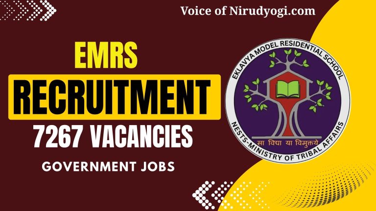 EMRS Recruitment 2025