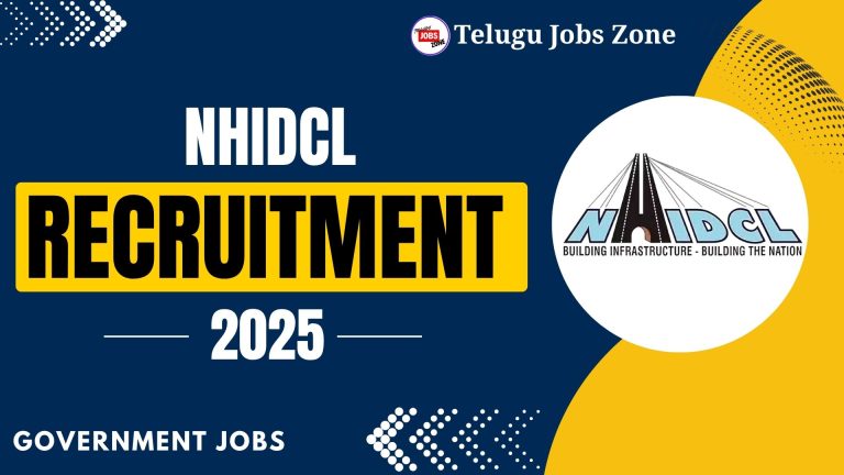 NHIDCL Recruitment 2025 – Central Government Jobs
