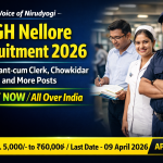 GGH Nellore recruitment 2026 jobs