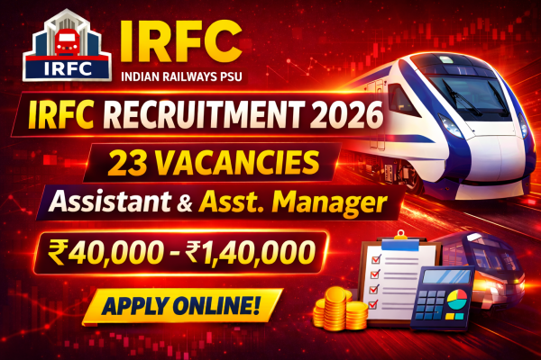IRFC RECRUITMENT 2026