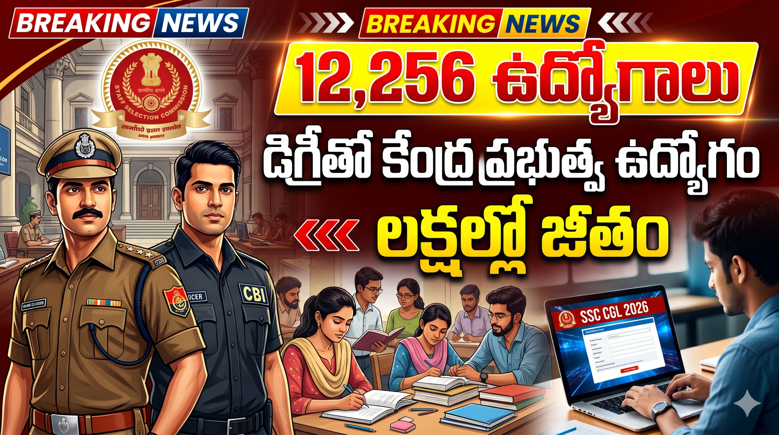 SSC CGL 2026 Notification